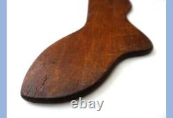 1864 antique VICTORIAN SOCK FORM stocking small child mold part of set#1