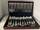 85 Piece Fb Rogers American Chippendale Flatware Set Wood Case 16 Place Settings