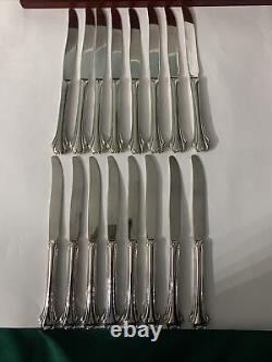 85 Piece FB Rogers American Chippendale Flatware Set Wood Case 16 Place Settings