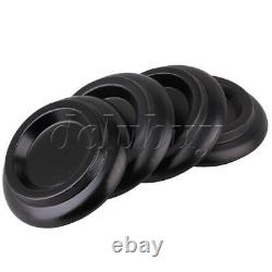 AU Stock Black Solid Wood Double Wheeled Piano Caster Cup Pad Set of 4