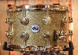 DW 8x14 Collector's Standard Maple Gold Glass Snare Drum SO#1335981