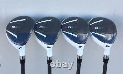 Heater B2 Hybrids #7 #8 #9 #PW Taylor Fit Senior Graphite Rescue Iron Woods