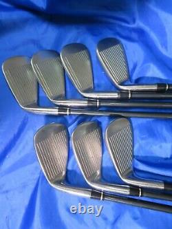 Japan Version NIKE NDS 7pc Fujikura S-flex Irons set Tiger Woods Golf nwo