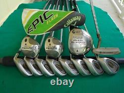 Ladies Callaway Cobra Acer XDS Irons Driver Woods Complete Golf Club Set R. H