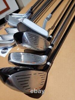Ladies Tour Logic SX7 Golf Club Set of 11 in Bag Iron 5-9 Wood 3, 5 Hybrid Wedge