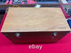 Mitutoyo Wood Case Only for 103-906A Outside Micrometer Set 6-12 IN STOCK