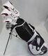New Ladies Golf Set Driver Wood Hybrid Irons Putter Womens Graphite Clubs & Bag