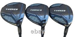 New Taylor Fit Turner S-1 #3,5,7 steel regular flex fairway wood golf set