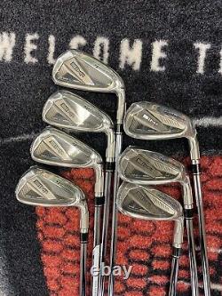 New TaylorMade Men's Golf Clubs SIM 2 Max Iron Set (5-AW) Steel Regular Flex