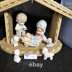 Precious Moments Standard 8 Piece Nativity Set