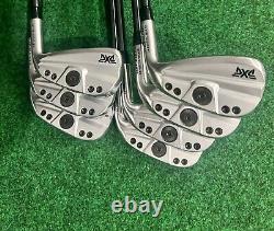 Preowned PXG Gen 4 Iron Set 4-PW Graphite Shafts R-flex, Golf Pride Mid Size