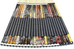 SET OF 25 POOL CUES New 58 Canadian Maple Billiard Pool Cue Stick PLUS SHIPPING
