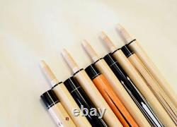 SET OF 5 CAROM CUES New Canadian Maple Carom Billiard Cue Stick FREE SHIPPING