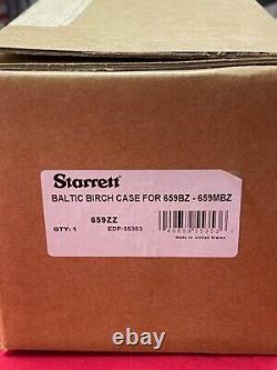 Starrett 659ZZ Wood Case ONLY for 659BZ / MBZ Magnetic Base Assembly Set STOCK