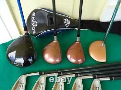 Taylormade Adams Trident Irons Driver Woods Mens Complete Golf Club Set R, H