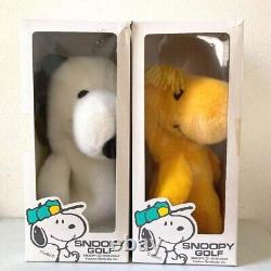 Unused SNOOPY and WOODSTOCK Golf Head Cover 2pcs Set Free Shipping