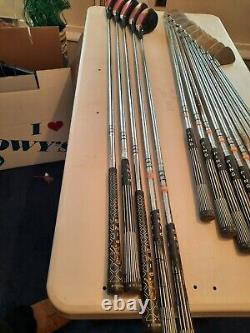 Vintage Ping Eye 2 Red Dot Golf Irons 23456789WS (10) Woods (5) Anser 5 Putter
