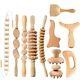 Wooden Massager Set Therapy Maderoterapia Anti Cellulite Durable Body Slimming