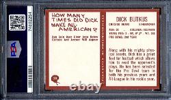 1967 Philadelphia #28 Dick Butkus PSA 7 Haut de gamme centré HOF Chicago Bears 2254