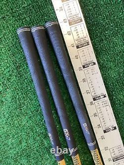 Ensemble de bois de parcours de golf GX-7 14-18-21 avec tiges en graphite régulières