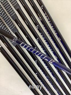 Ensemble de clubs de golf Spalding Executive EZ gaucher LH avec shaft en graphite de rigidité moyenne