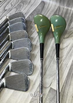 Ensemble de clubs de golf en fer Contessa Iron PGA 3-PW + 3, 5 bois avec arbres en acier, fabriqué aux États-Unis.
