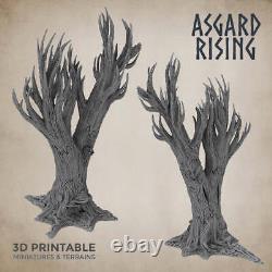 Ensemble de figurines modulaires Wraith Wood Asgard Rising pour D&D DnD