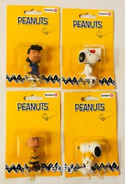 Lot de 12 figurines Schleich Peanuts 2 Woodstock & More Allemagne Ensemble complet