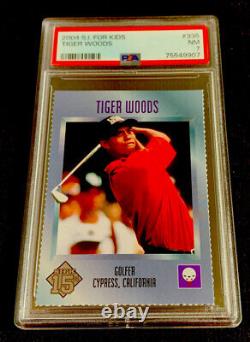 Tiger Woods Rare MINT 2004 SI For Kids 15th Anniversary Rookie Retro SIFK PSA 7 <br/> 
Les Tigres Woods Rares MINT 2004 SI Pour Enfants 15ème Anniversaire Rookie Retro SIFK PSA 7